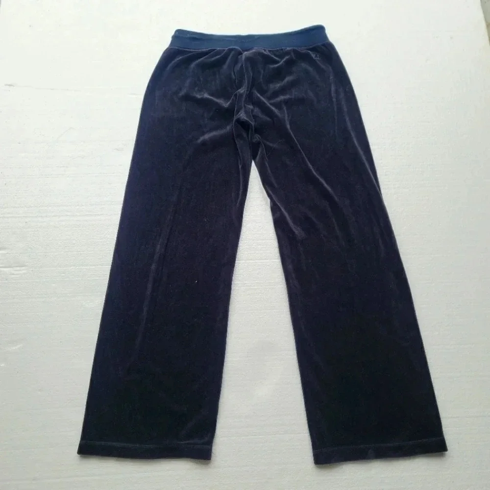 Nike The Athletic Dept Black Velvet Stretch Tack Pants Drawstring sz Medium M